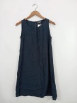 Vorschaubild 2 von Damen Freizeitkleid Blau Gr. XS Viskose Midikleid