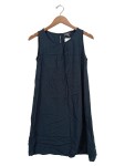 Vorschaubild 1 von Damen Freizeitkleid Blau Gr. XS Viskose Midikleid