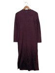 Vorschaubild 1 von Damen Strickkleid Langarm Maxikleid Gr. 34/XS Modern Rot