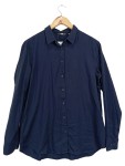 Vorschaubild 1 von Hemdbluse Damen Blau Gr. 38/M Baumwolle Basic Langarm Herbst/Winter Knopf
