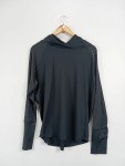 Vorschaubild 2 von Damen Kapuzenpullover Laufshirt Sportlich Grau Gr. 38;M