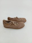 Vorschaubild 2 von Peu Damen Schnürschuhe Beige Lederimitat Gr. 39 Freizeit