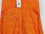 Vorschaubild 2 von Trainingsjacke Damen Gr. 36/S Orange Polyester Grafisch Sportlich Langarm