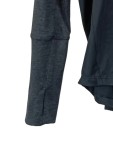 Vorschaubild 4 von Damen Kapuzenpullover Laufshirt Sportlich Grau Gr. 38;M