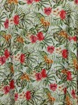 Vorschaubild 3 von Damen Bluse Blumenmuster Mehrfarbig Gr. 52 Viskose Casual