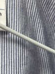 Vorschaubild 3 von Freizeithemd Kinder Gr. 140 Blau Baumwolle Gestreift Casual Langarm Logo