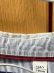 Vorschaubild 2 von Freizeithemd Kinder Gr. 140 Blau Baumwolle Gestreift Casual Langarm Logo