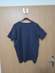Vorschaubild 2 von Herren T-Shirt V-Ausschnitt Blau Gr. 52;XL Wolle Casual