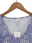 Vorschaubild 5 von T-Shirt Damen Gr. 52/6XL Mehrfarbig Baumwolle Florales Muster Casual