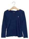 Vorschaubild 1 von Kinder Langarmshirt Blau Gr. 6 Jahre Casual Logo