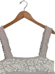 Vorschaubild 2 von Damen Sommerkleid Beige XL Feminin Baumwolle mit Stickerei