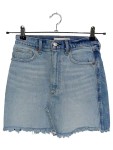 Vorschaubild 1 von Jeansrock Damen Gr. 25 Blau Casual Minirock High Rise