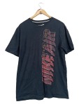 Vorschaubild 1 von Sportshirt Herren Schwarz Gr. 52/L Baumwolle Schriftzug Sportlich Kurzarm
