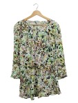 Vorschaubild 1 von Damen T-Shirt Blumenmuster Mehrfarbig Gr. 42;XL