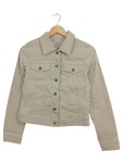 Vorschaubild 1 von Damen Jeansjacke Beige Gr. 34;XS Casual Langarm