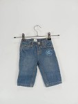 Vorschaubild 5 von Jeans Shorts Kinder Blau Gr. 62 Baumwolle Uni Casual Freizeit Knopf L20