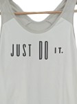 Vorschaubild 2 von Damen Sportshirt Just Do It. Gr. 38/M Weiß Tank Top