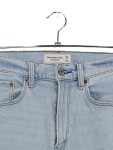 Vorschaubild 2 von Damen Mom Jeans Gr. 26 Hellblau Casual Distressed