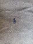 Vorschaubild 3 von Herren Pullover Grau Gr. S Casual Baumwolle V-Ausschnitt