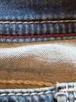 Vorschaubild 4 von Ripped Jeans Damen Gr. W28/36/S Blau Baumwolle Uni Casual Knopf