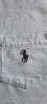 Vorschaubild 2 von Herren T-Shirt M Baumwolle Blau Casual Brusttasche