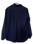Vorschaubild 2 von Hemdbluse Damen Blau Gr. 38/M Baumwolle Basic Langarm Herbst/Winter Knopf