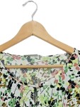 Vorschaubild 3 von Damen T-Shirt Blumenmuster Mehrfarbig Gr. 42;XL