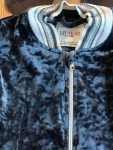Vorschaubild 6 von Bomberjacke Kinder Gr. 152 Petrol Polyester Strukturmuster Modisch