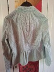 Vorschaubild 5 von Damen Blazer Gr. 38 Blau Gestreift Business