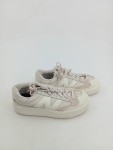 Vorschaubild 2 von Sneaker low Damen Gr. 38,5 Beige Textil Synthetik Wildleder Uni