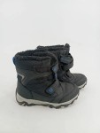 Vorschaubild 2 von Schneestiefel Kinder Gr. 30 Schwarz Synthetik Textil Klettverschluss
