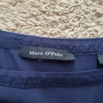 Vorschaubild 4 von Damen Bluse Gr. 38/M Blau Casual Schleifen 3/4-Arm