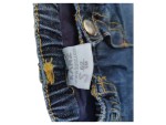 Vorschaubild 3 von Jeans Shorts Kinder Blau Gr. 62 Baumwolle Uni Casual Freizeit Knopf L20