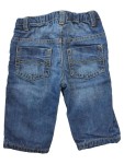 Vorschaubild 2 von Jeans Shorts Kinder Blau Gr. 62 Baumwolle Uni Casual Freizeit Knopf L20