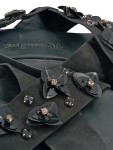 Vorschaubild 4 von Sandaletten Damen Gr. 38 Schwarz Wildleder Schnalle Applikationen