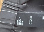 Vorschaubild 6 von Damen Stoffhose XS Grau Gestreift Casual Hose