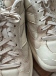 Vorschaubild 4 von Sneaker low Damen Gr. 38,5 Beige Textil Synthetik Wildleder Uni