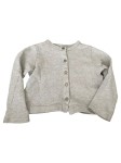 Vorschaubild 1 von Mädchen Strickjacke Gr. 86 Grau Basic
