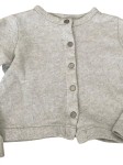 Vorschaubild 3 von Mädchen Strickjacke Gr. 86 Grau Basic