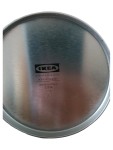 Vorschaubild 2 von Dekodose Metall Weiß Blumenmuster Rose Romantisch 13cm