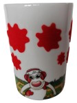 Vorschaubild 1 von Tasse Comic-Kuh Motiv Mehrfarbig Porzellan 250ml