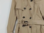 Vorschaubild 3 von Damen Trenchcoat Gr. 36/S Beige Klassisch Baumwolle