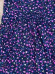 Vorschaubild 3 von Freizeitkleid Blumenmuster Damen Midikleid Viskose Mehrfarbig 32/XXS