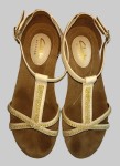 Vorschaubild 3 von Artisan Sandaletten Damen Gr. 36 Weiß Feminin Elegant Strass