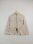 Vorschaubild 2 von Damen Leichte Jacke Gr. 34/XS Beige Casual Baumwolle Übergangsjacke