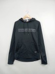 Vorschaubild 2 von Herren Kapuzenpullover Logo Print Sportlich Schwarz Gr. 46 S