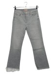 Vorschaubild 1 von Damen Jeans Wide Fit Gr. 27 Grau Casual Fransen
