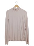 Vorschaubild 1 von Damen Rollkragen Langarmshirt Gr. 38 Rosa Basic Viskose