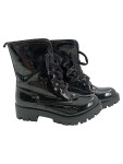 Vorschaubild 1 von Schnürstiefel Damen Lack Schwarz Größe 39 Modisch