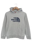 Vorschaubild 1 von Kapuzenpullover Kinder Gr. 158 Grau Baumwolle Logo-Print Casual